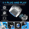 D1S D3S LED Headlight D2S D4S LED Bulb Canbus 6500K White Chips D1s D2s D3s Super Bright Car Lights Head Lamp With Fan