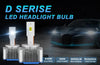 D1S D3S LED Headlight D2S D4S LED Bulb Canbus 6500K White Chips D1s D2s D3s Super Bright Car Lights Head Lamp With Fan