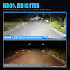 LUPUAUTO H11 LED Bulb 9006/HB4 LED Headlight Kit 9005/HB3 LED Wireless160W 24000LM 6500K CSP for Car Headlamp 12V Turbo Lamps