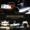 Truck Running Board Lights 2PCS 60 Inch LED Side Maker White Courtesy Light & Sequential Amber Turn Signal Lighting Strips Kit for Trucks Pickup SUV