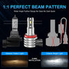 LED H11 LED Fog Light  H4 HB3 9005 HB4 9006 LED Headlights Canbus Mini H8 H9 Car Light Bulb 18000LM Automobiles Lamp 12V