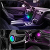 Acrylic Interior Car LED Strip Light with Wireless APP, RGB 10 in 1 with 175 inches 593 LEDs Fiber Optic Ambient Lighting Kits, 16 Million Colors Sound Active Function Car Neon Lights