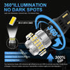 2Pcs T20 LED 7443 W21/5W 7440 W21W LED Bulb 6500K White 12V Car Parking Position Light DRL Daytime Running Lamp