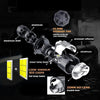 2pcs H4 LED Headlight Projector Auto Lamp Mini Lens LED H4 9003 HIB2 Bulbs Kit 6000K Car Motorcycle Dual Projector Len LED Light