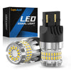 2Pcs T20 LED 7443 W21/5W 7440 W21W LED Bulb 6500K White 12V Car Parking Position Light DRL Daytime Running Lamp